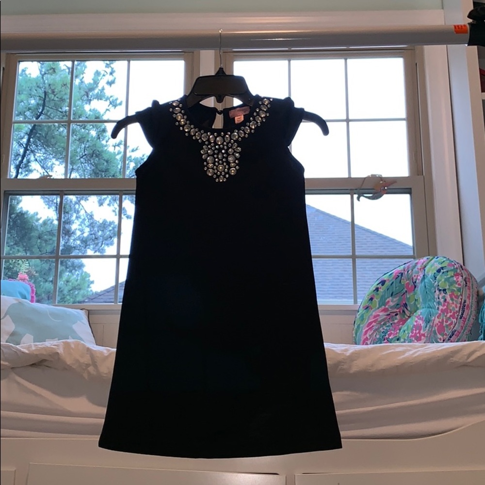 Black, children’s, dress